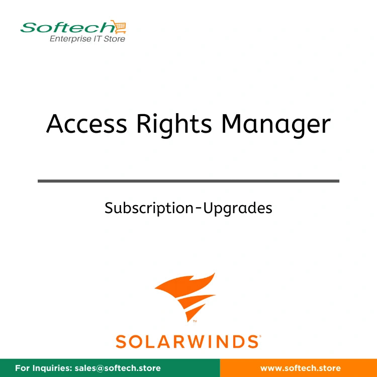 SolarWinds Access Rights Manager - Annual Subscription Renewal - Access Rights Manager