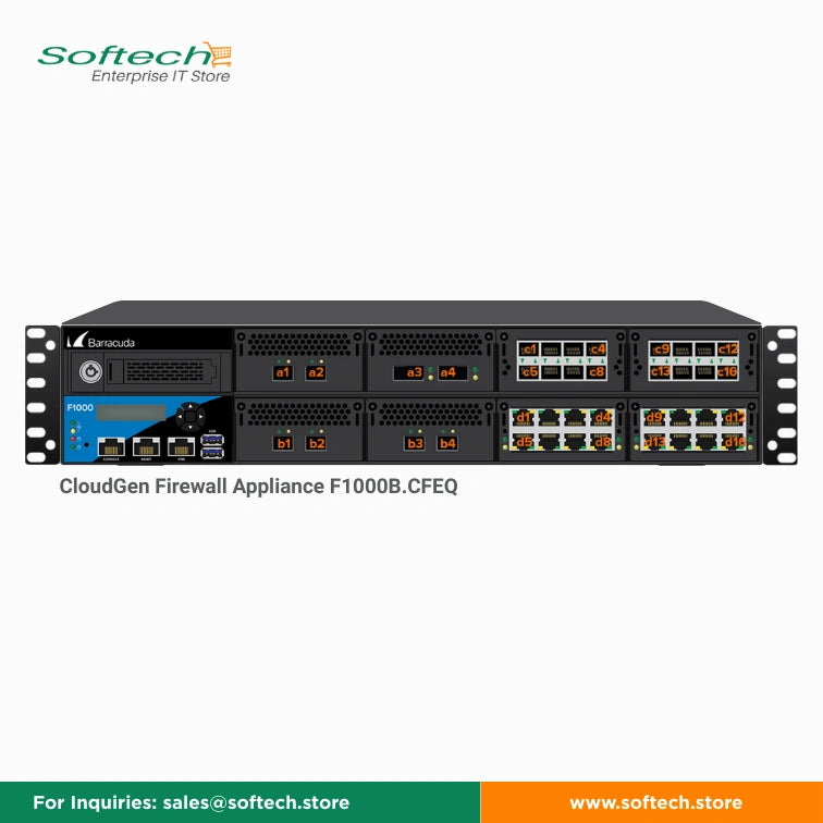 Barracuda CloudGen Firewall Appliance F1000B.CFEQ - CloudGen Firewall