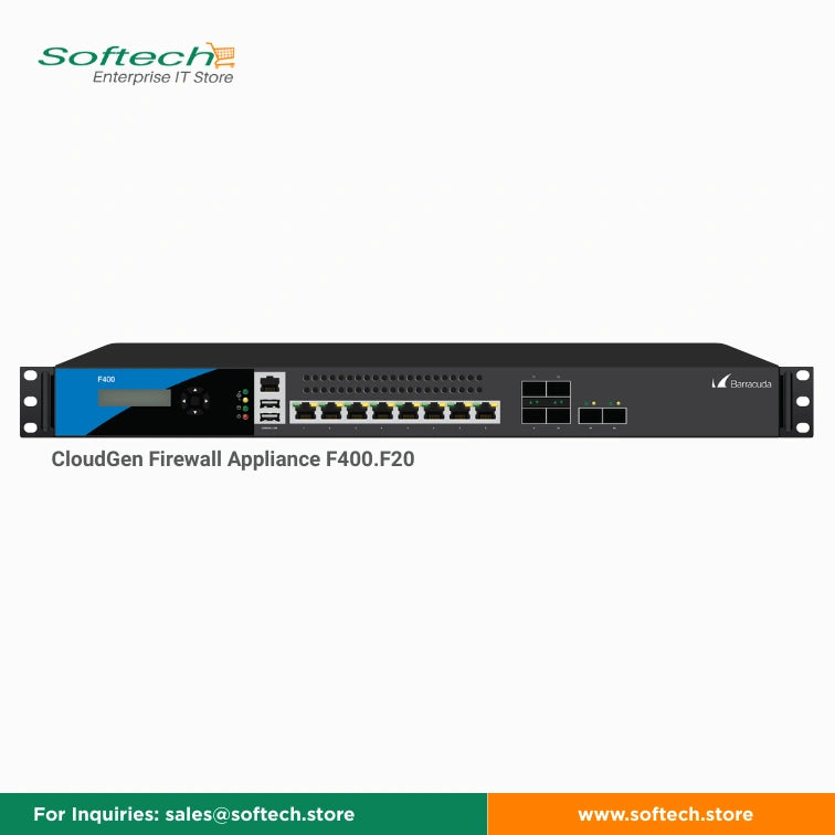Barracuda CloudGen Firewall Appliance F400.F20 - CloudGen Firewall