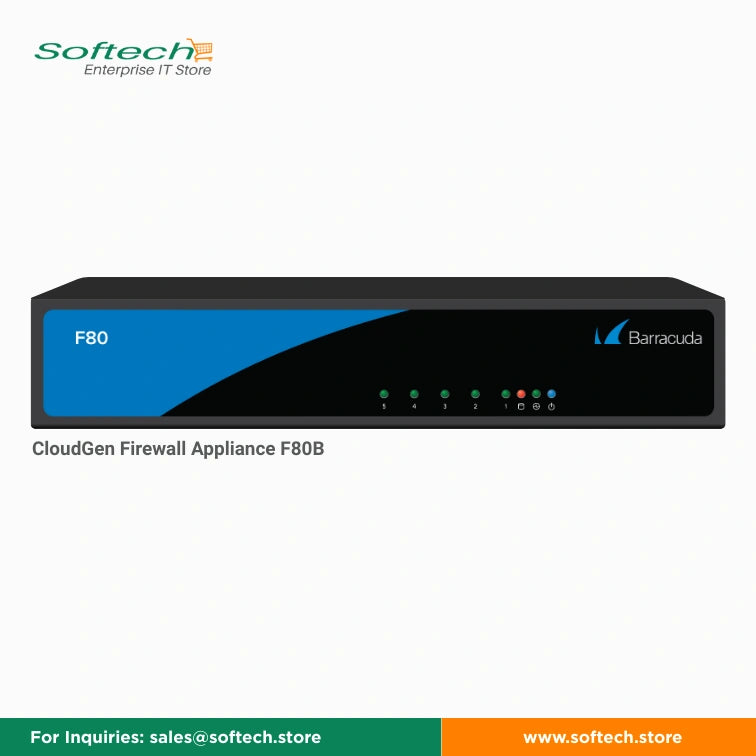 Barracuda CloudGen Firewall Appliance F80B - CloudGen Firewall