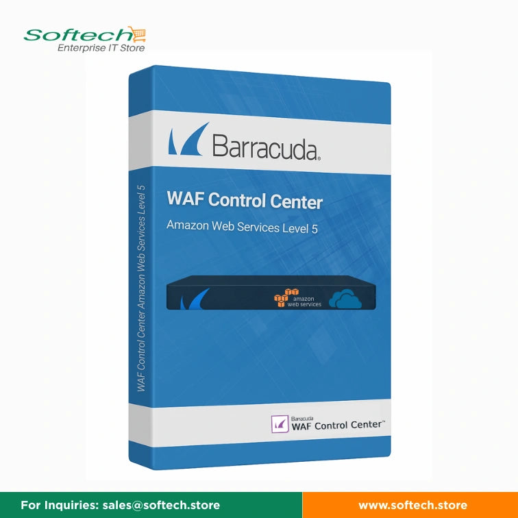 Barracuda WAF Control Center for Amazon Web Services Level 5 - Control Center
