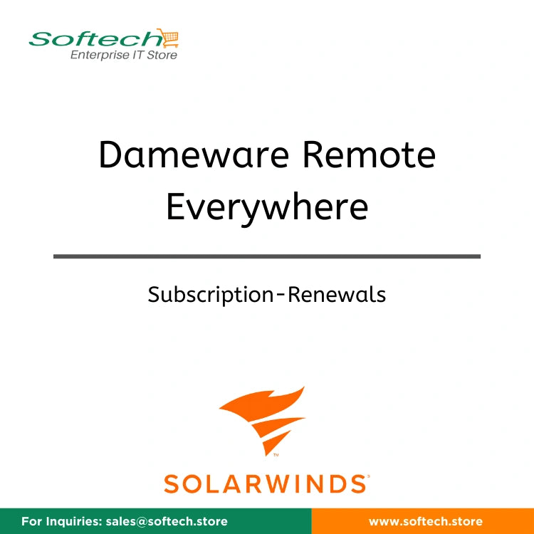 SolarWinds Dameware Remote Everywhere - Annual Subscription Renewal - Dameware Remote Everywhere