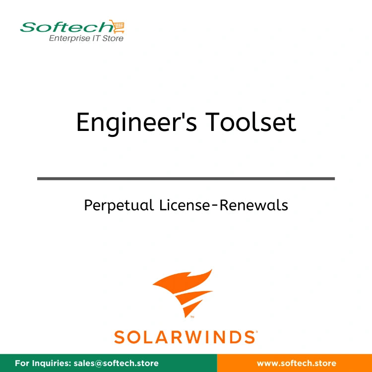 SolarWinds Engineer's Toolset Per Seat License - Annual Maintenance Renewal - Engineer's Toolset