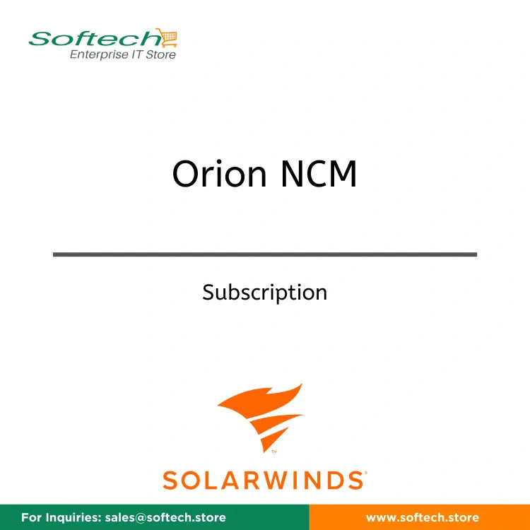 SolarWinds Network Automation Manager - Annual Subscription Renewal - SolarWinds Network Automation Manager