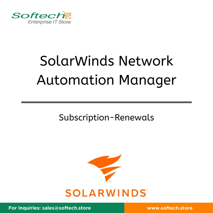 SolarWinds Network Automation Manager - Annual Subscription Renewal - SolarWinds Network Automation Manager