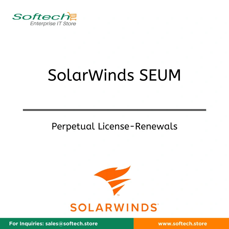 SolarWinds Web Performance Monitor - Annual Maintenance Renewal - SolarWinds SEUM