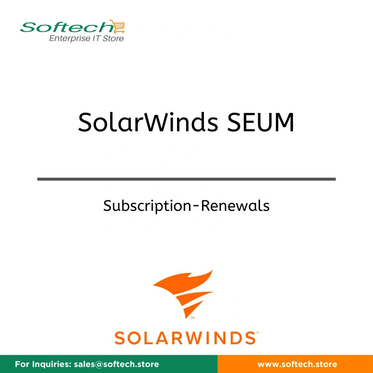 SolarWinds Web Performance Monitor - Annual Subscription Renewal - SolarWinds SEUM