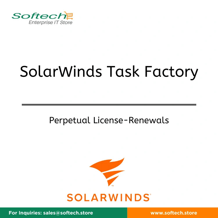 SolarWinds Task Factory - Annual Maintenance Renewal - SolarWinds Task Factory