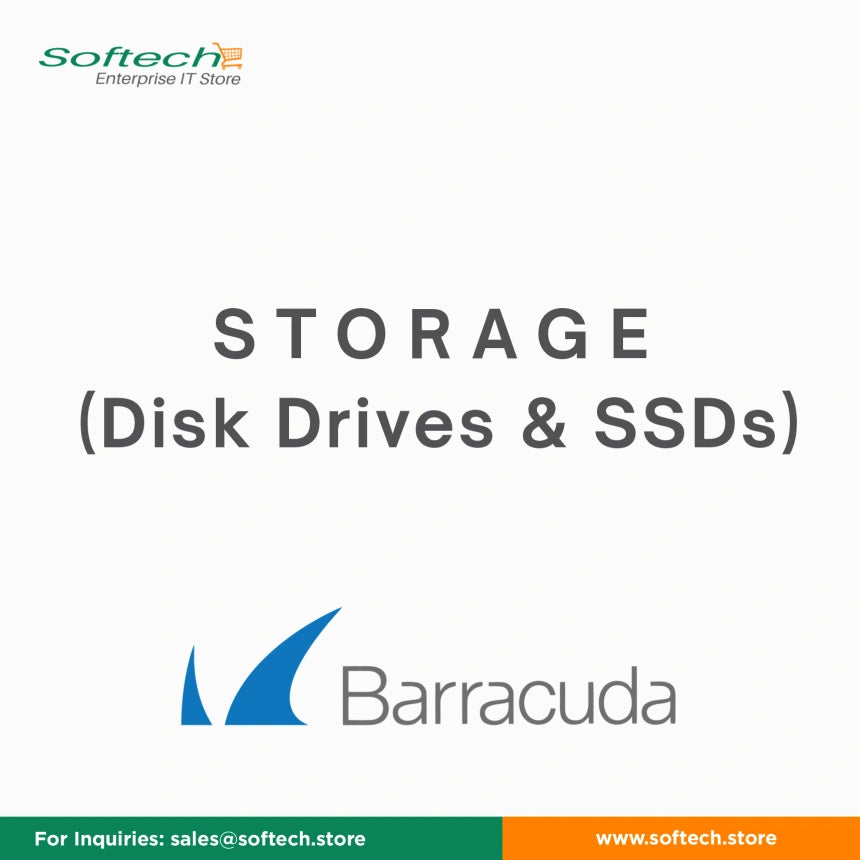 Barracuda Storage Solutions including Disk Drives and SSDs