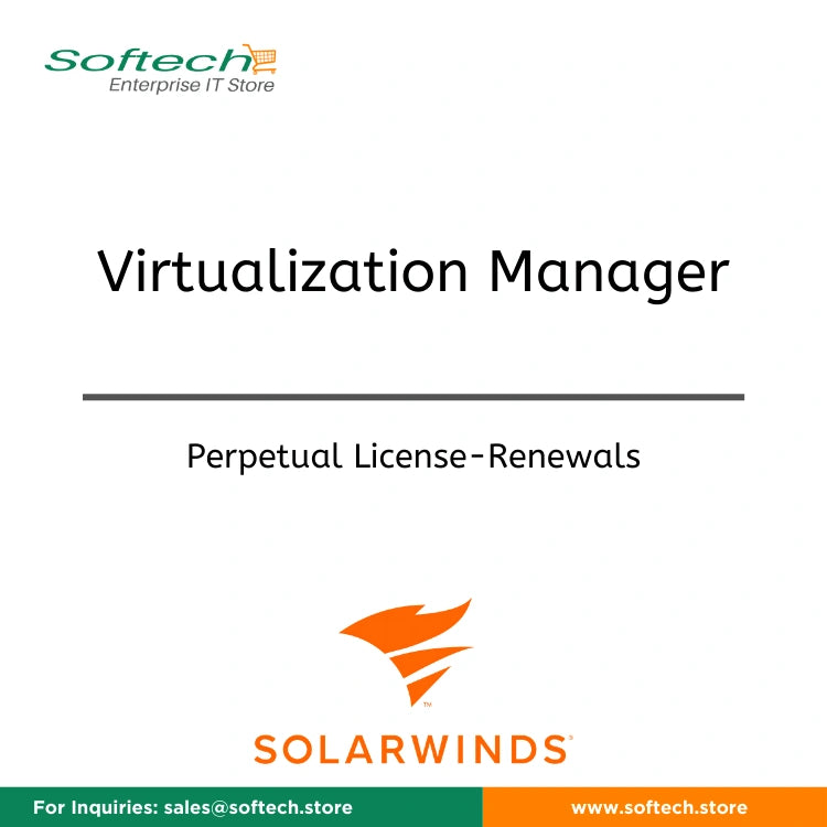 SolarWinds Virtualization Manager - Annual Maintenance Renewal - Virtualization Manager
