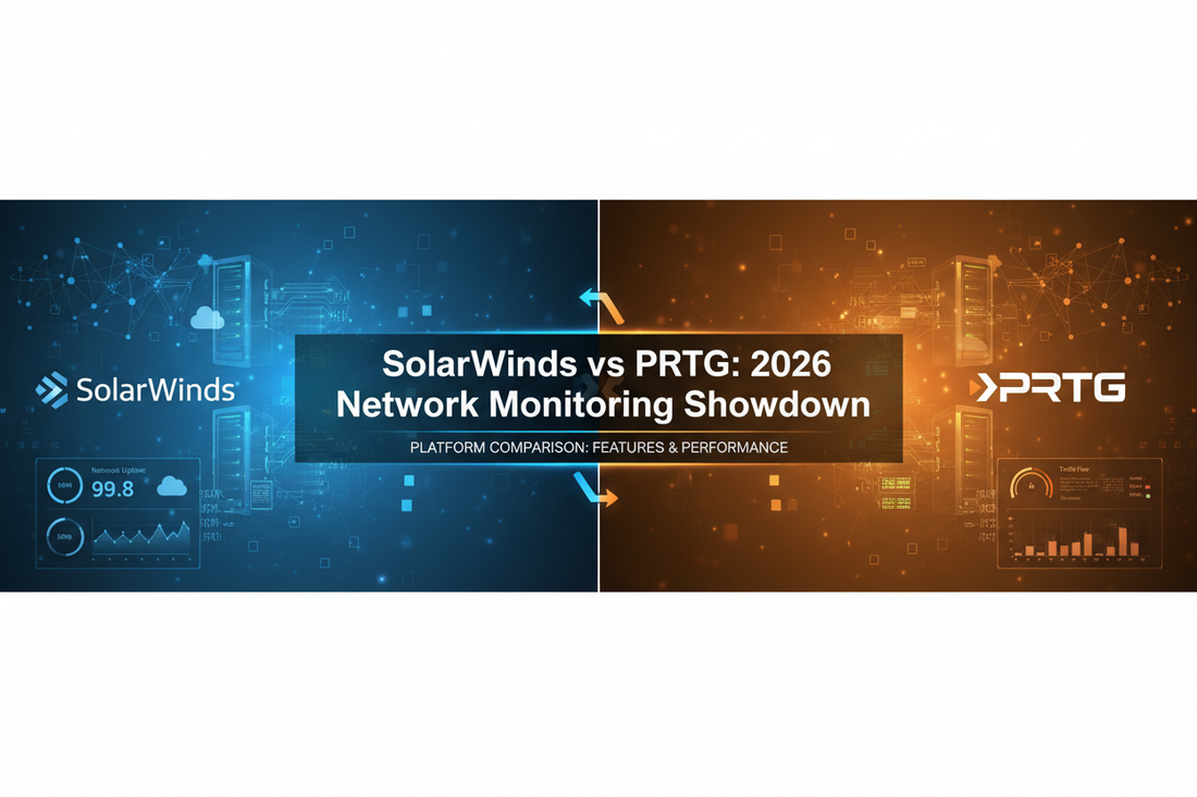 SolarWinds vs PRTG: 2026 Network Monitoring Showdown