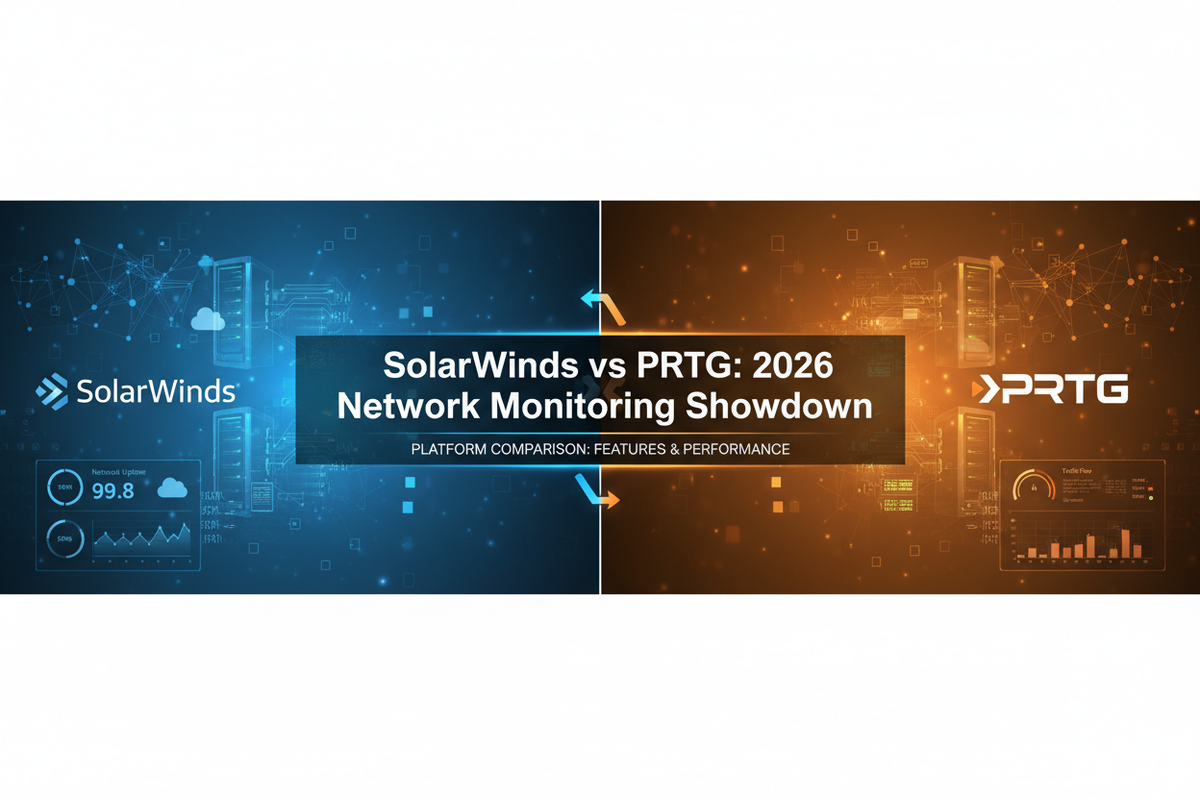 SolarWinds vs PRTG: 2026 Network Monitoring Showdown