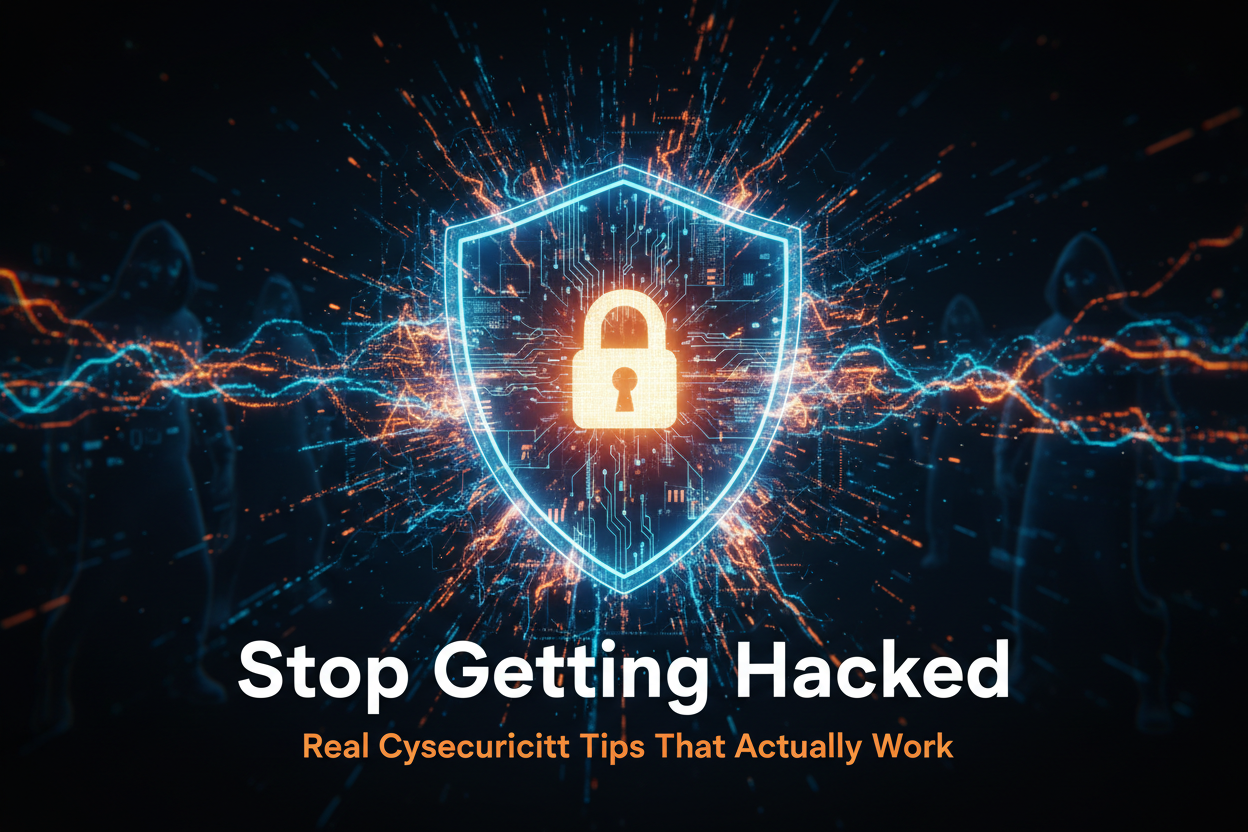 Stop Getting Hacked: Real Cybersecurity Tips That Actually Work