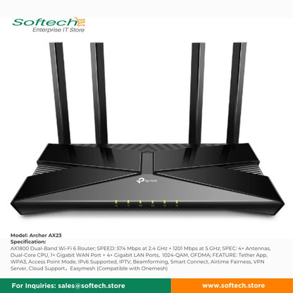 TP-LINK SOHO Wi-Fi 6 Router
