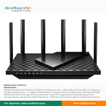 TP-LINK SOHO Wi-Fi 6 Router