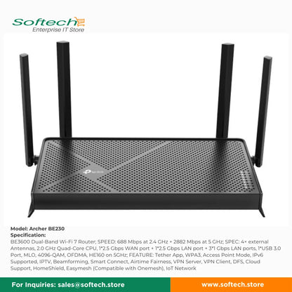 TP-LINK SOHO Wi-Fi 7 Router