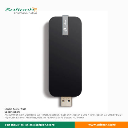 TP-LINK SOHO Wi-Fi 5 USB Adapter