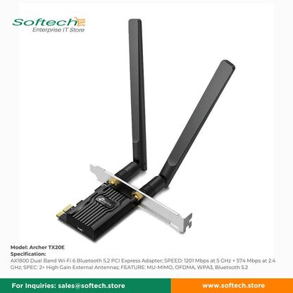 TP-LINK SOHO PCI-E Adapter