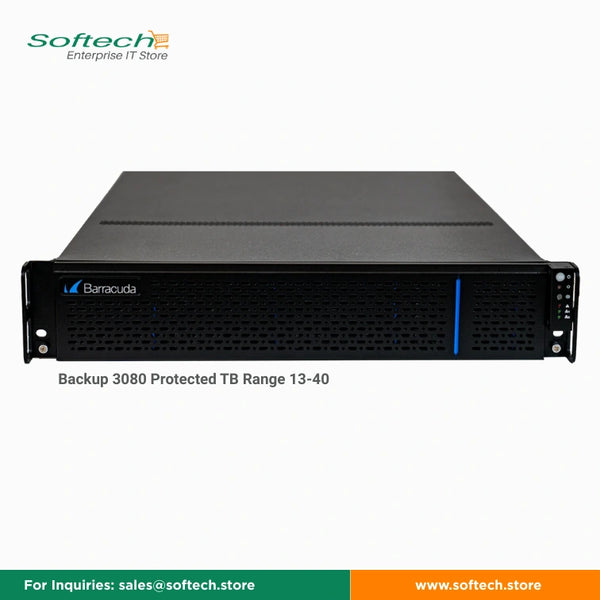 Barracuda Backup 3080 Protected TB Range 13-40 - Backup Server/Service