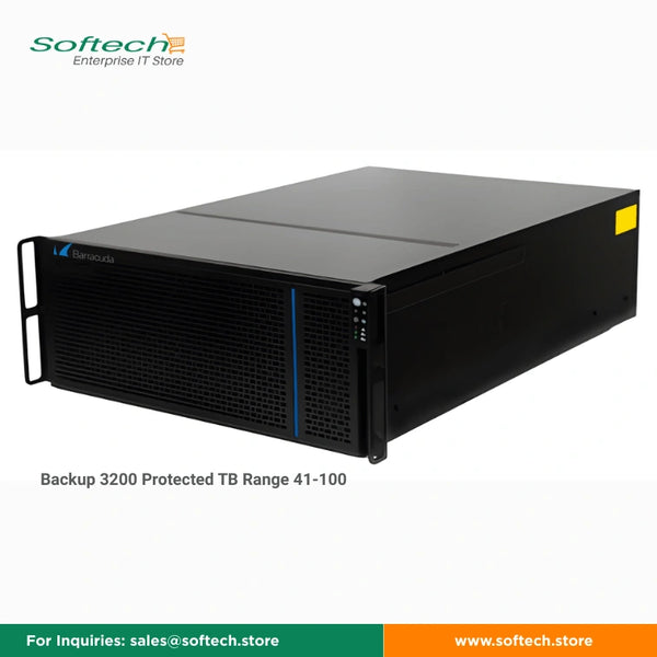 Barracuda Backup 3200 Protected TB Range 41-100 - Backup Server/Service