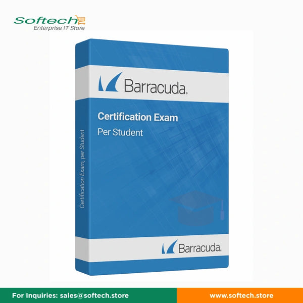 Barracuda Certification Exam, per Student - Support/Training