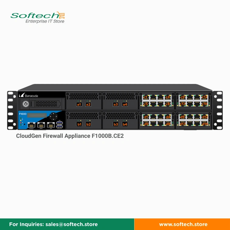 Barracuda CloudGen Firewall Appliance F1000B.CE2 - CloudGen Firewall