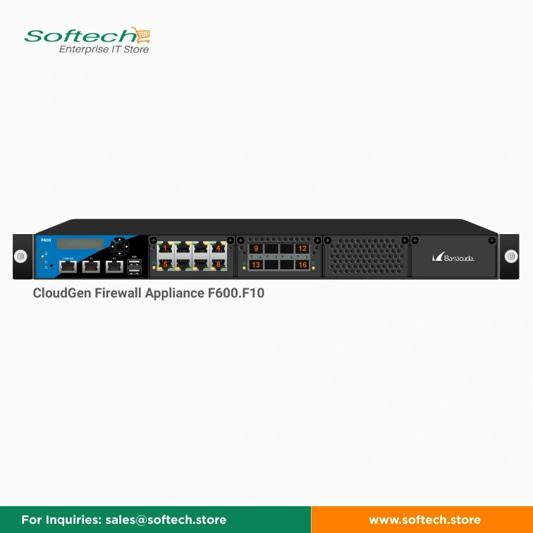 Barracuda CloudGen Firewall Appliance F600.F10 - CloudGen Firewall