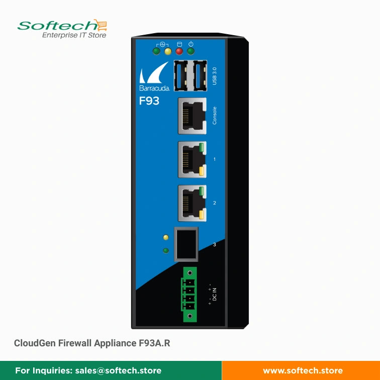 Barracuda CloudGen Firewall Appliance F93A.R - CloudGen Firewall