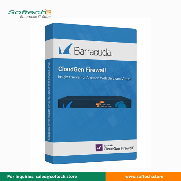 Barracuda CloudGen Firewall Insights Server for Amazon Web Services Virtual - CloudGen Firewall