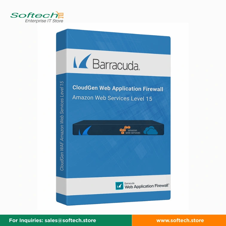 Barracuda CloudGen Web Application Firewall Amazon Web Services Level 15 - Web App Firewall
