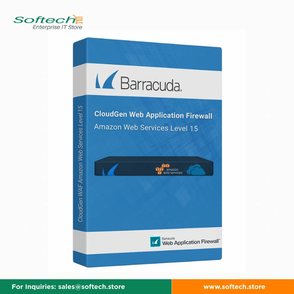 Barracuda CloudGen Web Application Firewall Amazon Web Services Level 15 - Web App Firewall