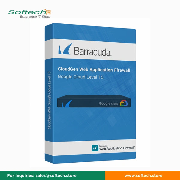 Barracuda CloudGen Web Application Firewall Google Cloud Level 15 - Web App Firewall