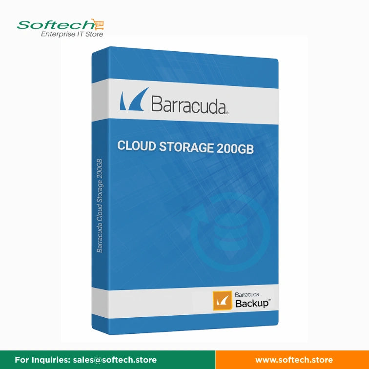 Barracuda Cloud Storage 200GB - Backup Server/Service