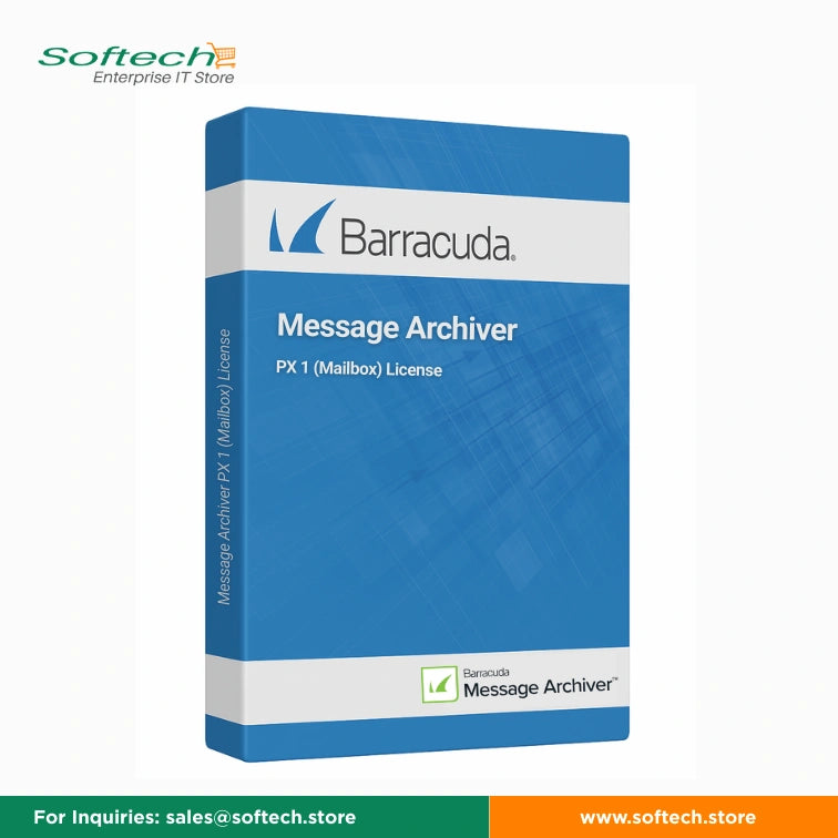 Barracuda Message Archiver PX 1 (Mailbox) License - Message Archiver
