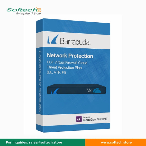 Barracuda Network Protection, CloudGen Firewall, Virtual Firewall Cloud, Threat Protection Plan (EU, ATP, FI) - CloudGen Firewall