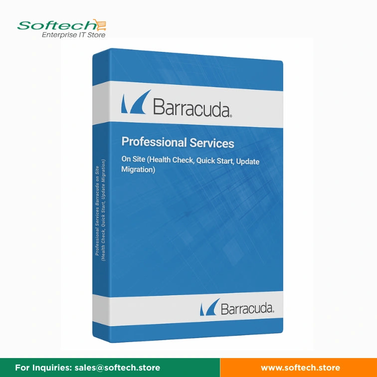 Barracuda Professional Services Barracuda On Site (Health Check, Quick Start, Update Migration) - Support/Training