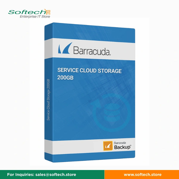 Barracuda Service Cloud Storage 200GB - Backup Server/Service