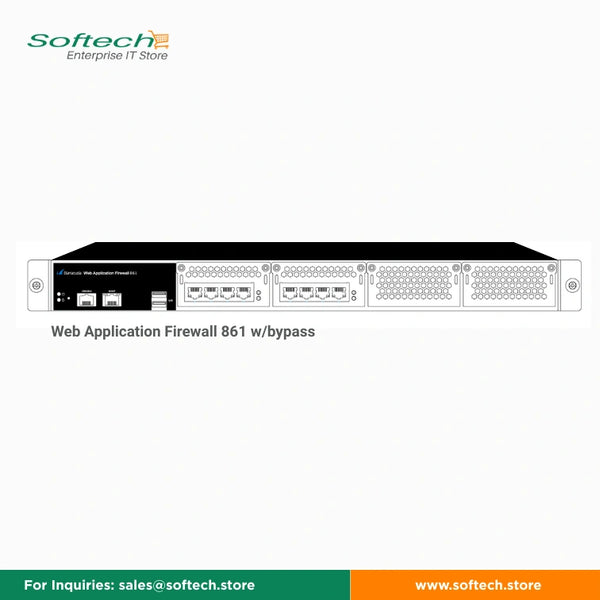 Barracuda Web Application Firewall 861 w/bypass - Web App Firewall