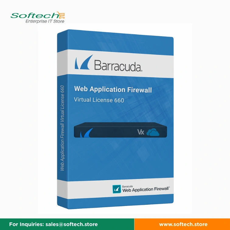 Barracuda Web Application Firewall Virtual License 660 - Web App Firewall