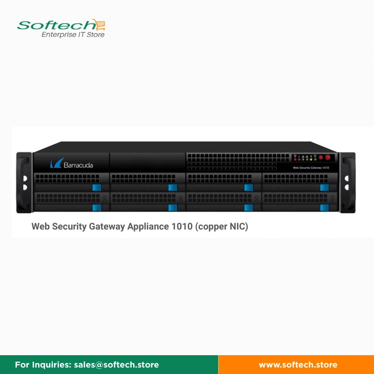 Barracuda Web Security Gateway Appliance 1010 (copper NIC) - Web Security Gateway