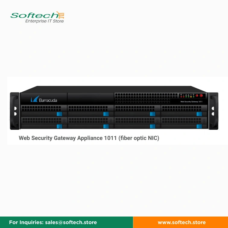 Barracuda Web Security Gateway Appliance 1011 (fiber optic NIC) - Web Security Gateway