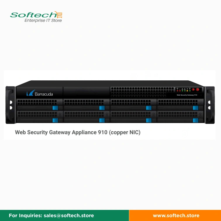 Barracuda Web Security Gateway Appliance 910 (copper NIC) - Web Security Gateway
