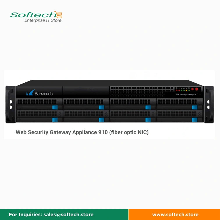 Barracuda Web Security Gateway Appliance 910 (fiber optic NIC) - Web Security Gateway