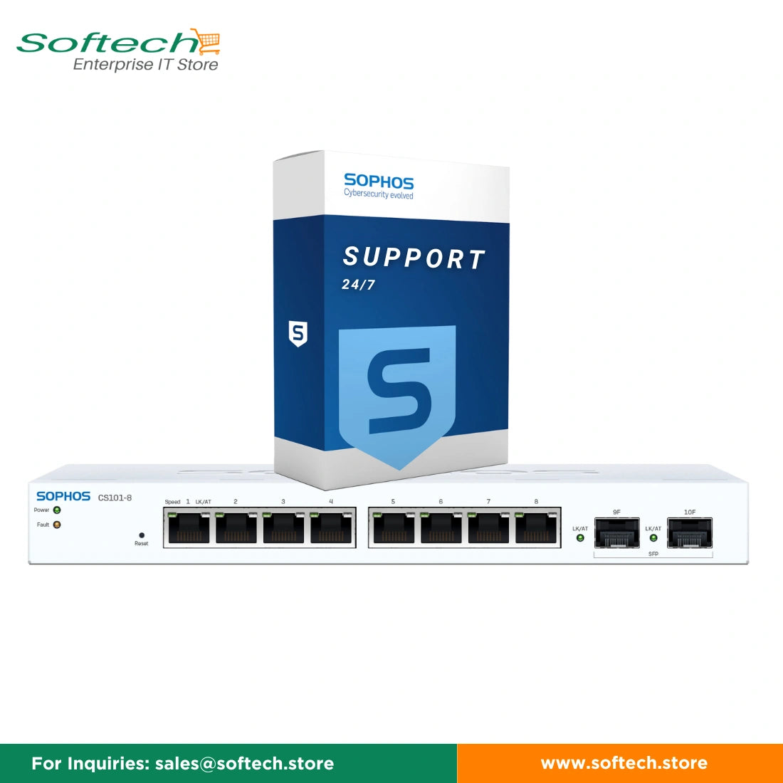 Sophos Network Switches Series 100 and 200 With Support