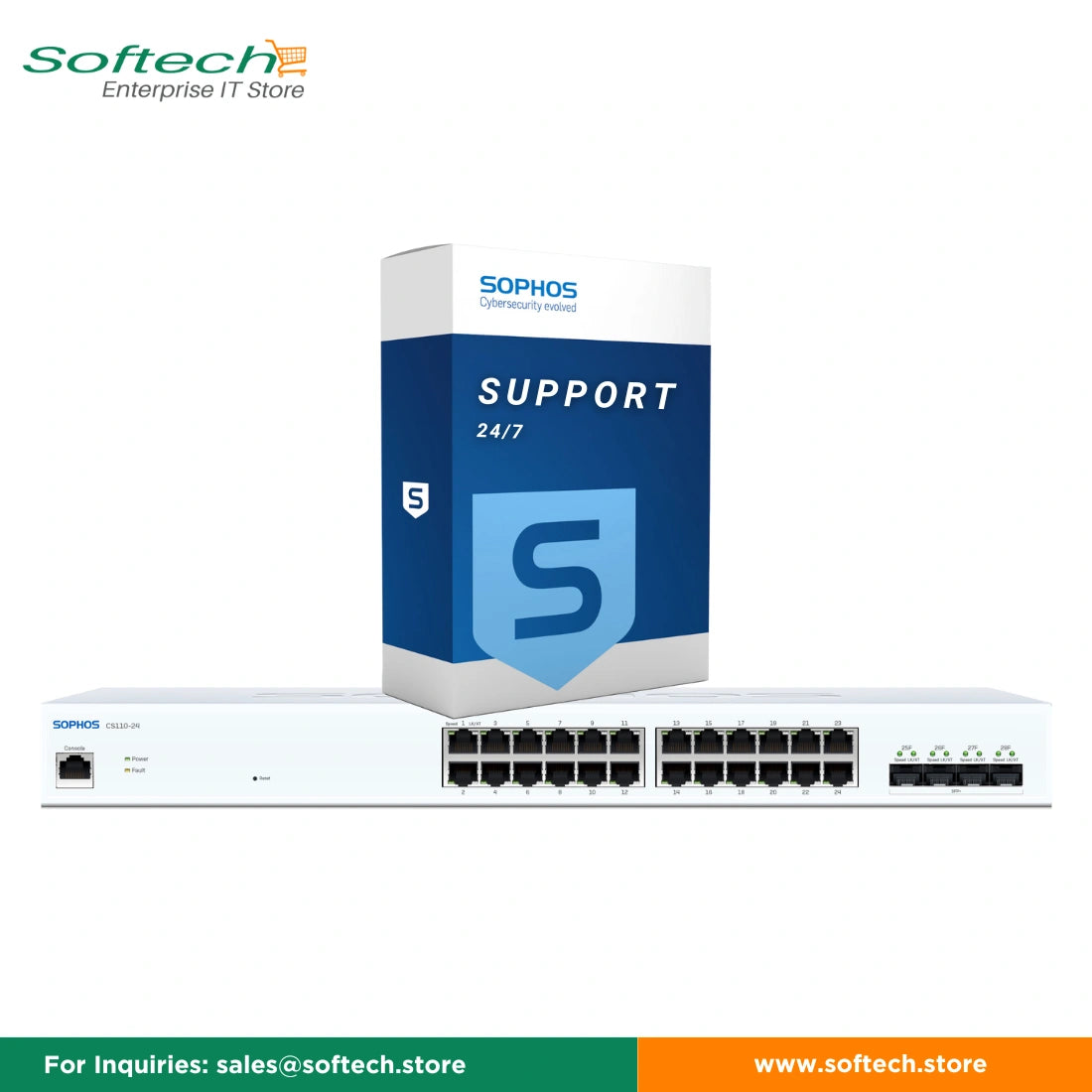 Sophos Network Switches Series 100 and 200 With Support | So
