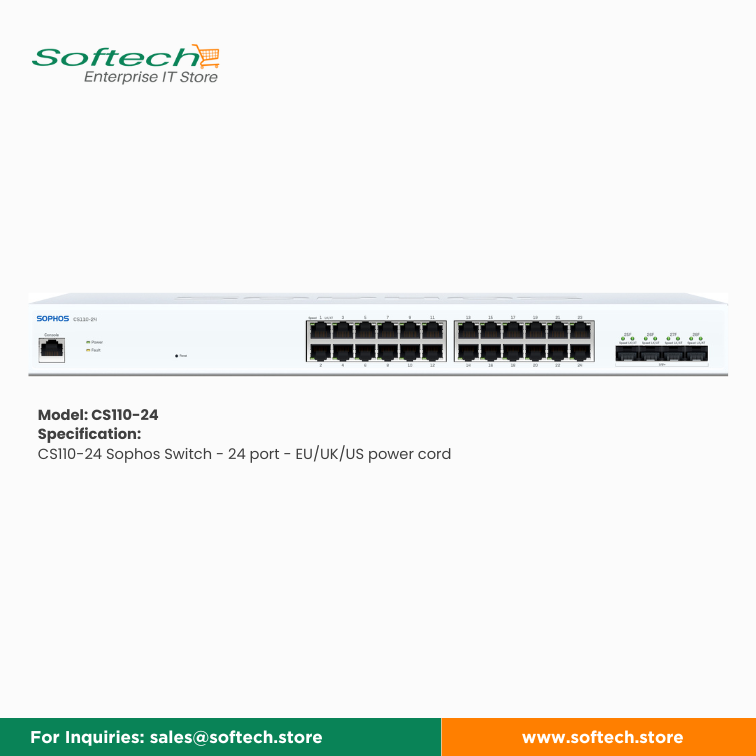 Sophos Network Switches 100 series and 200 Series  all Models, ready delivery,  available at www.softech.store 