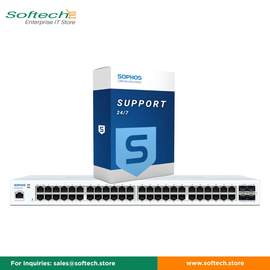 Sophos Network Switches Series 100 and 200 With Support