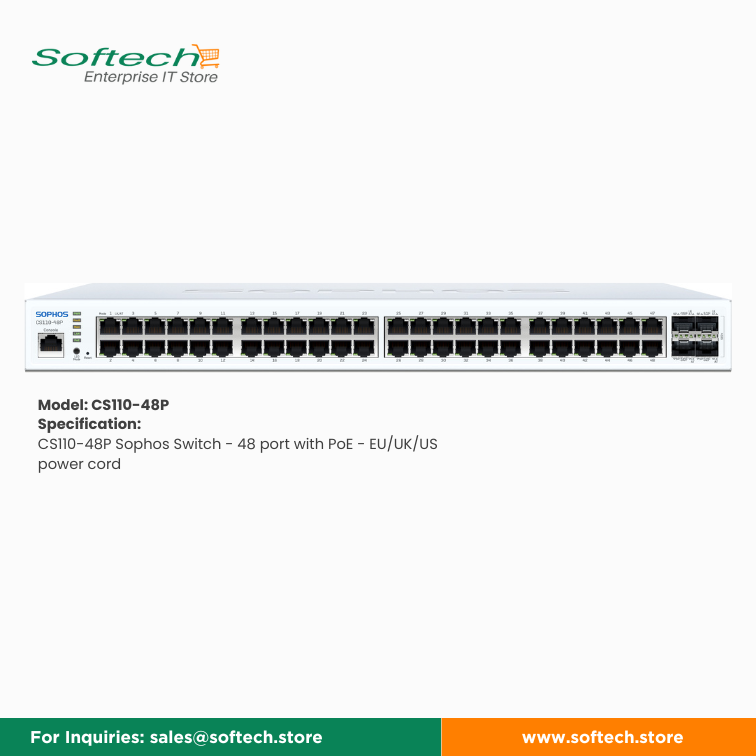 Sophos Network Switches 100 series and 200 Series  all Models, ready delivery,  available at www.softech.store 