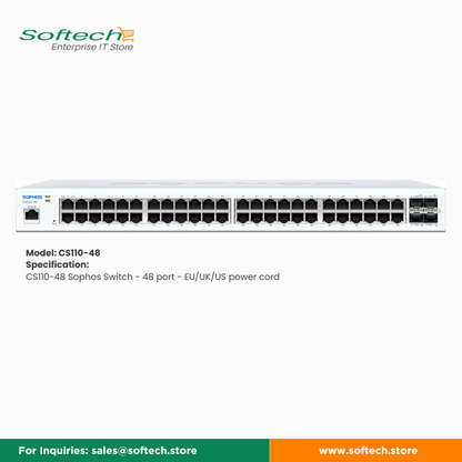 Sophos Network Switches 100 series and 200 Series  all Models, ready delivery,  available at www.softech.store 