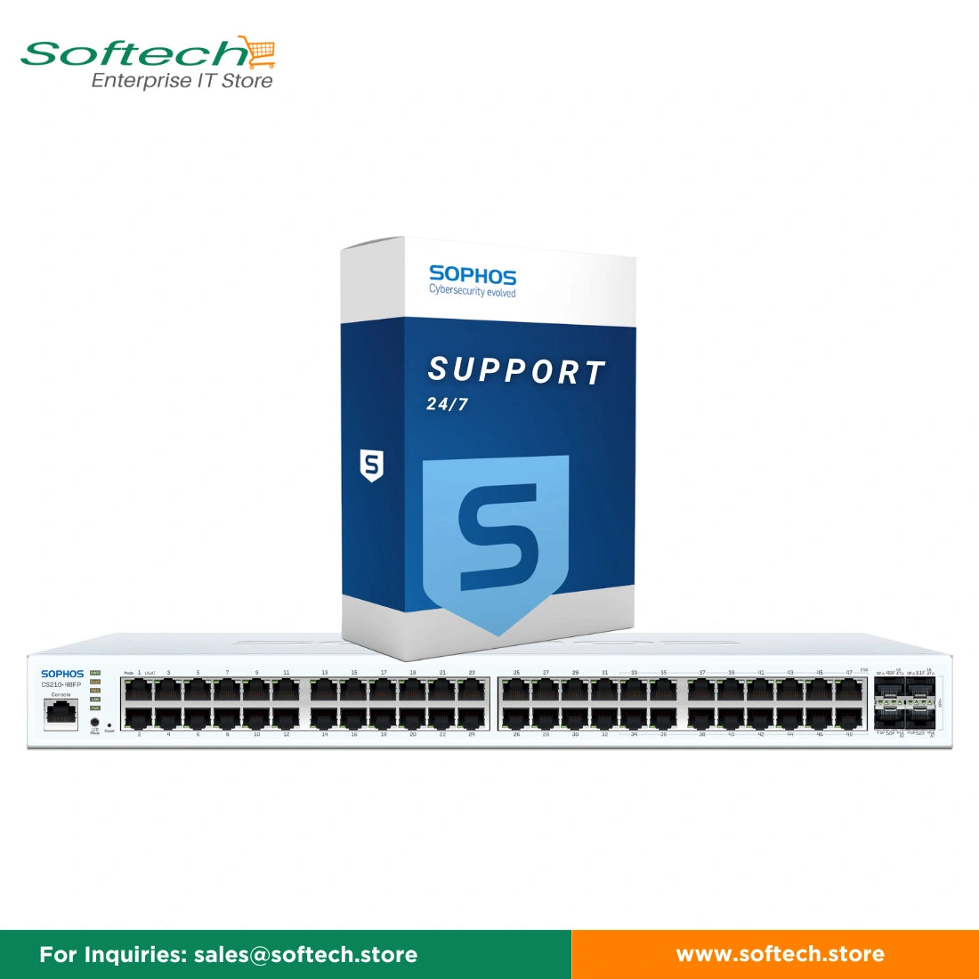 Sophos Network Switches Series 100 and 200 With Support
